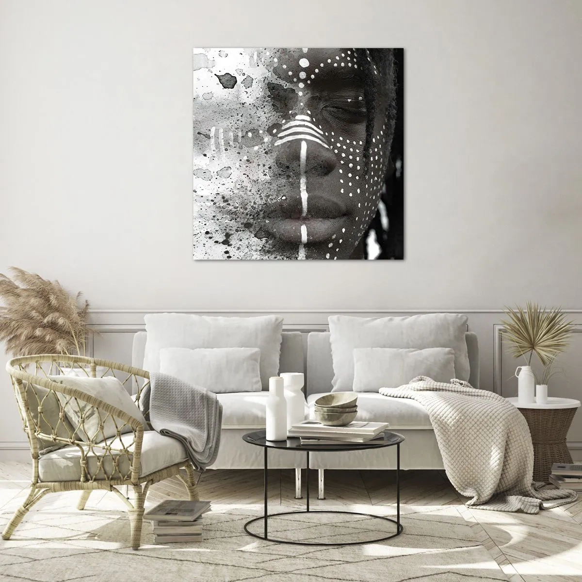 Obraz na szkle - Odkryj pierwotnego ducha - 70x70 cm