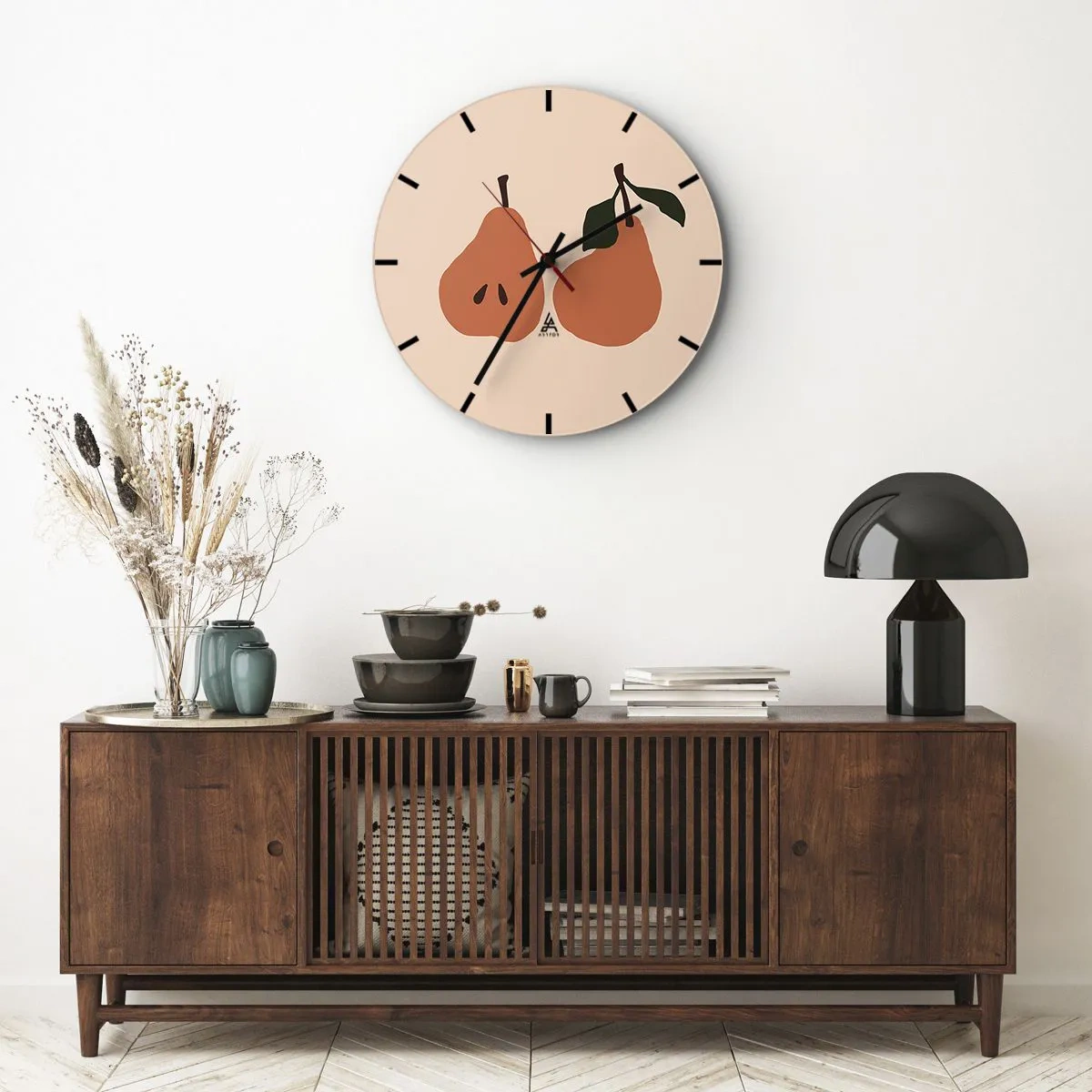 Zegar ścienny - Sama słodycz - 30x30 cm