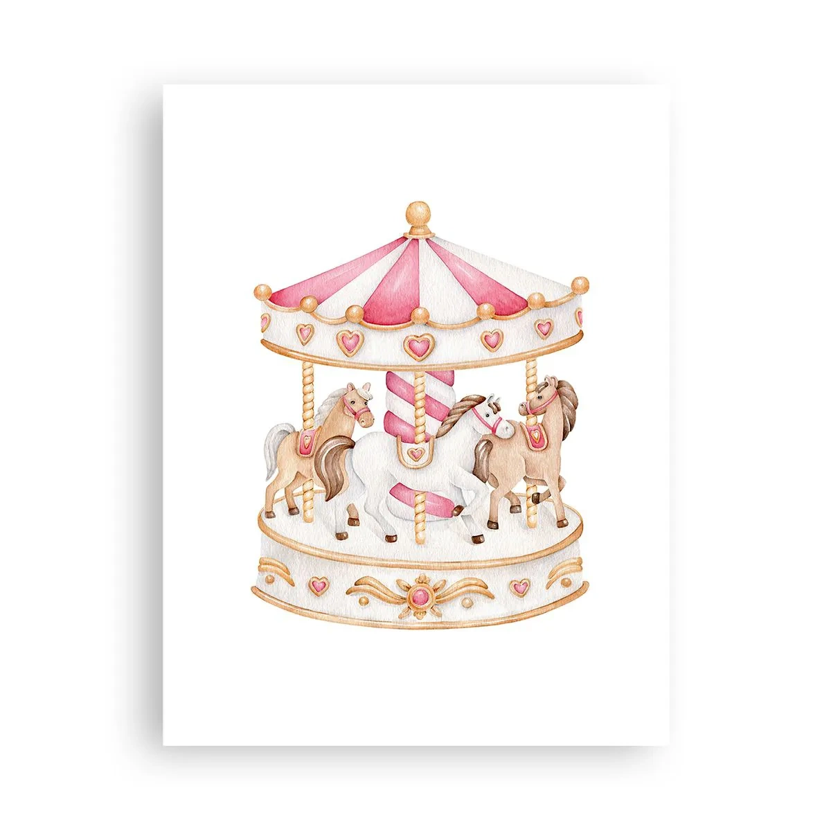 Plakat - Słodki świat dzieciństwa - 30x40 cm