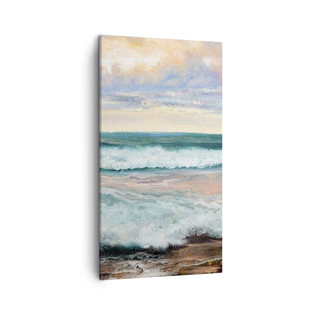 Obraz na płótnie - Tutaj wygładzisz duszę - 45x80 cm