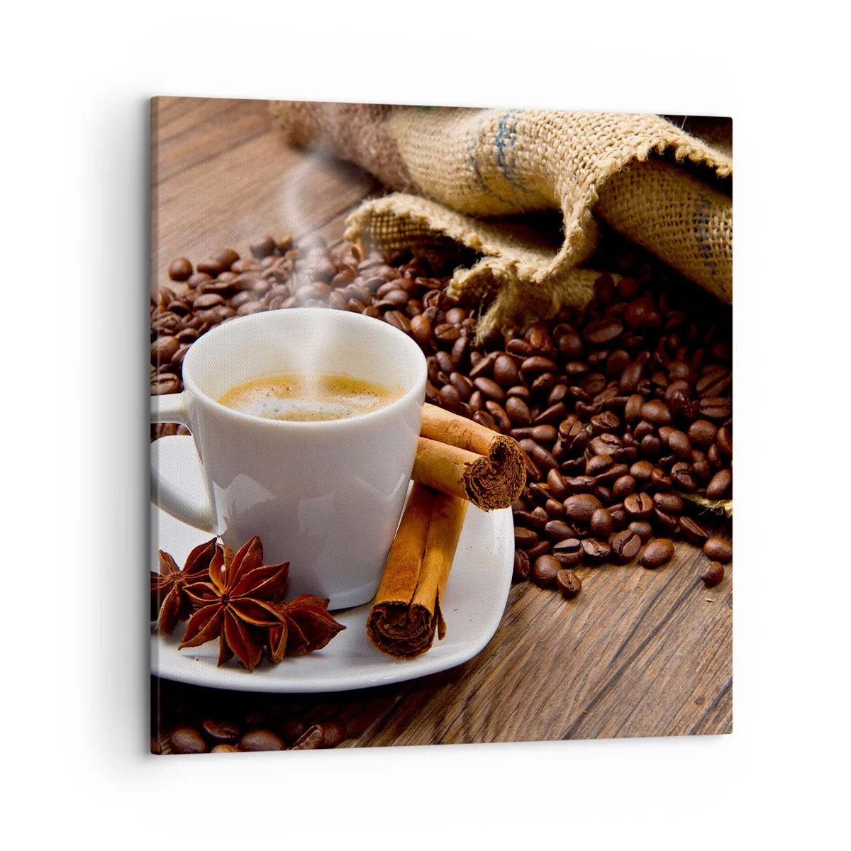 Obraz na płótnie - Korzenny smak i aromat - 50x50 cm