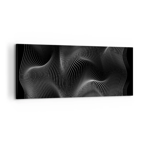 Obraz na płótnie - Taniec światła w przestrzeni - 100x40 cm