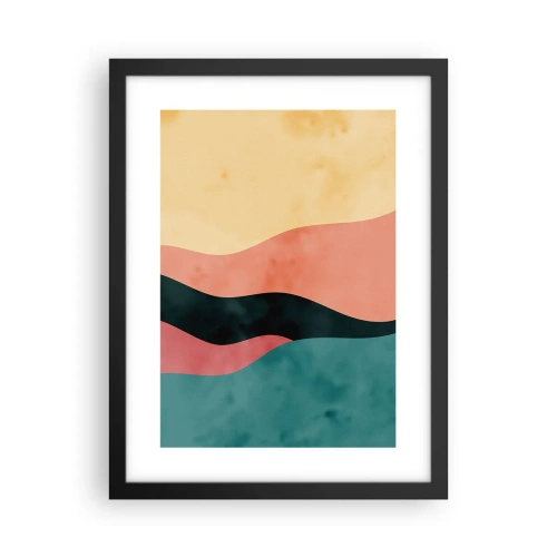 Plakat w czarnej ramie - Zgodna niezgodność - 30x40 cm