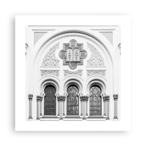 Plakat - Na pograniczu kultur - 40x40 cm