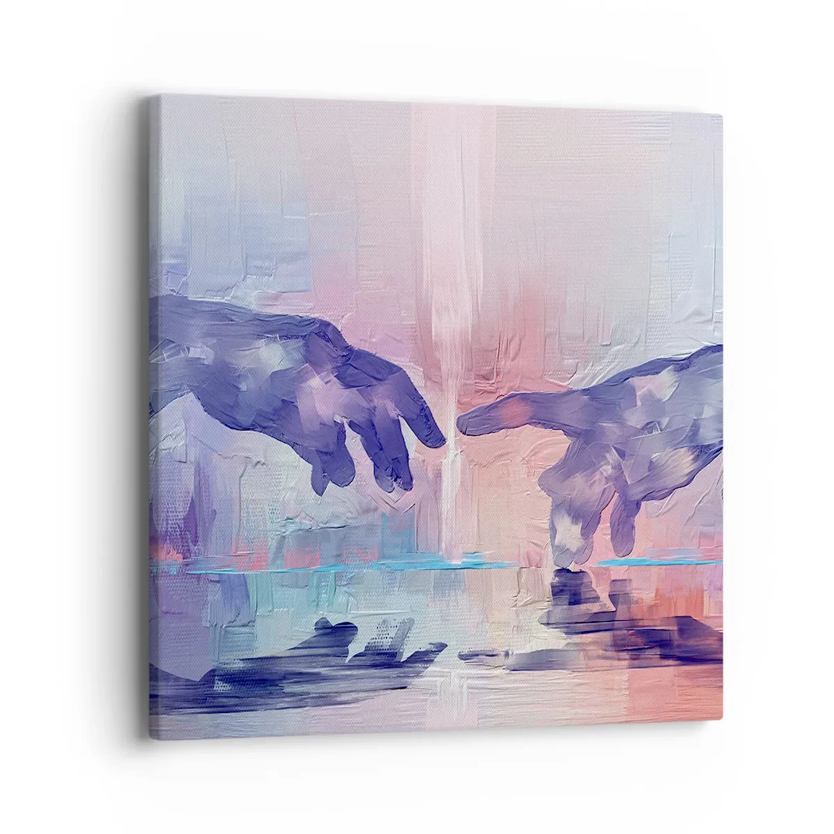 Obraz na płótnie - Boska iskra życia - 40x40 cm