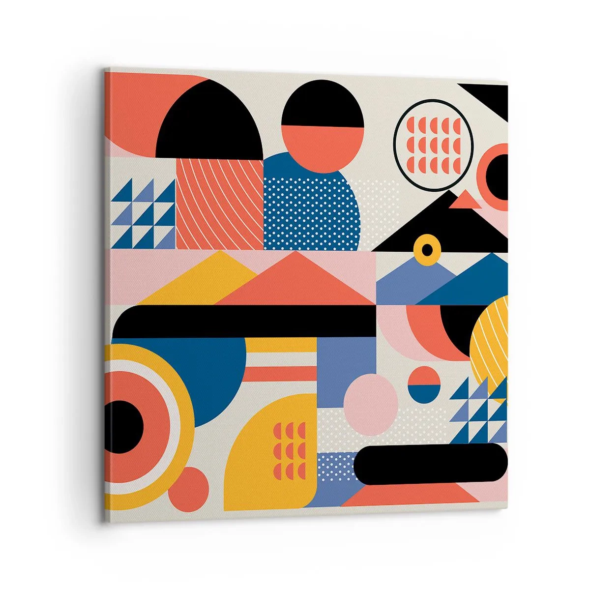 Obraz na płótnie - Kompozycja: pobaw się - 60x60 cm