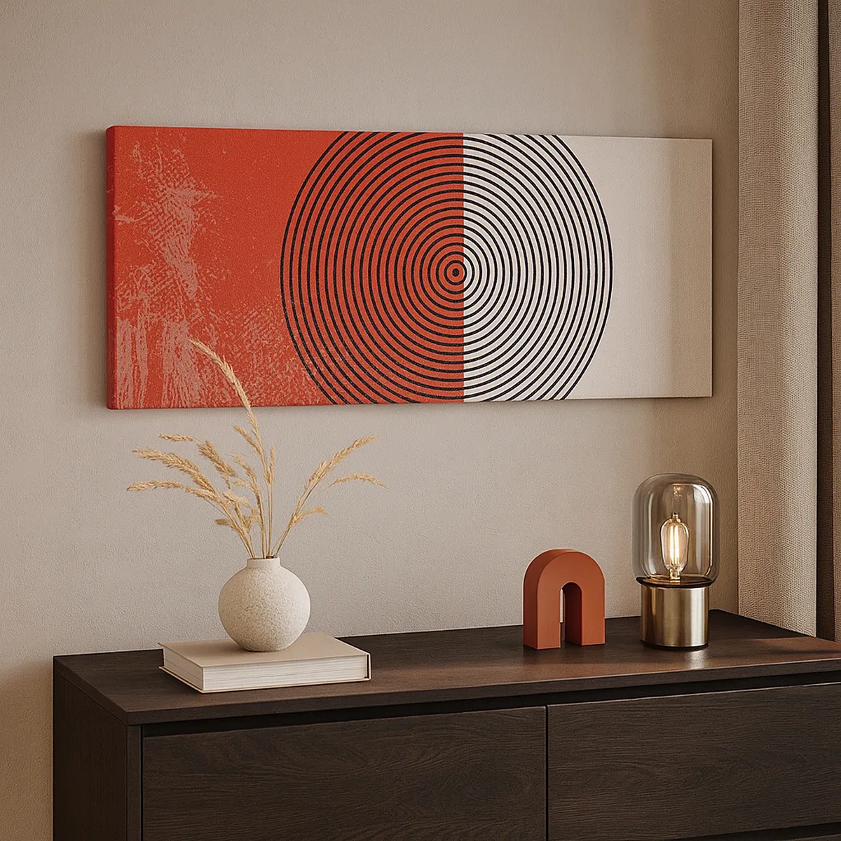 Obraz na płótnie - W samo sedno - 30x30 cm