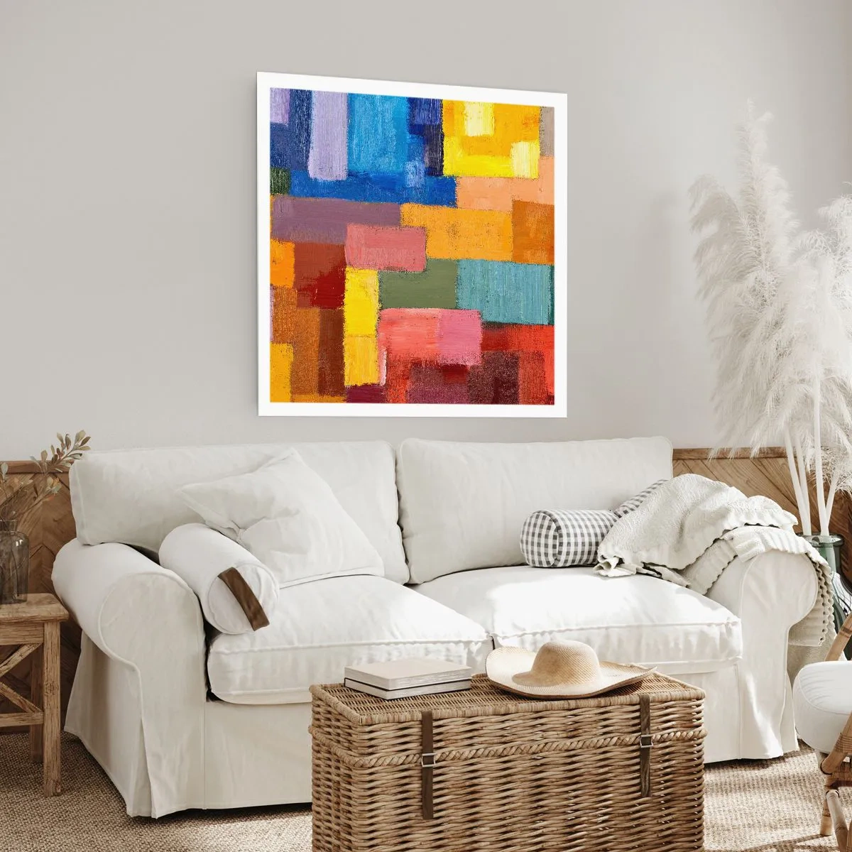Plakat - Każdy inny, wszystkie barwne - 30x30 cm