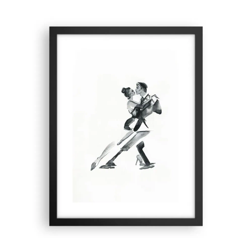 Plakat w czarnej ramie - W jednym rytmie - 30x40 cm