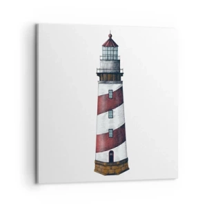 Obraz na płótnie - Zawsze na straży - 50x50 cm