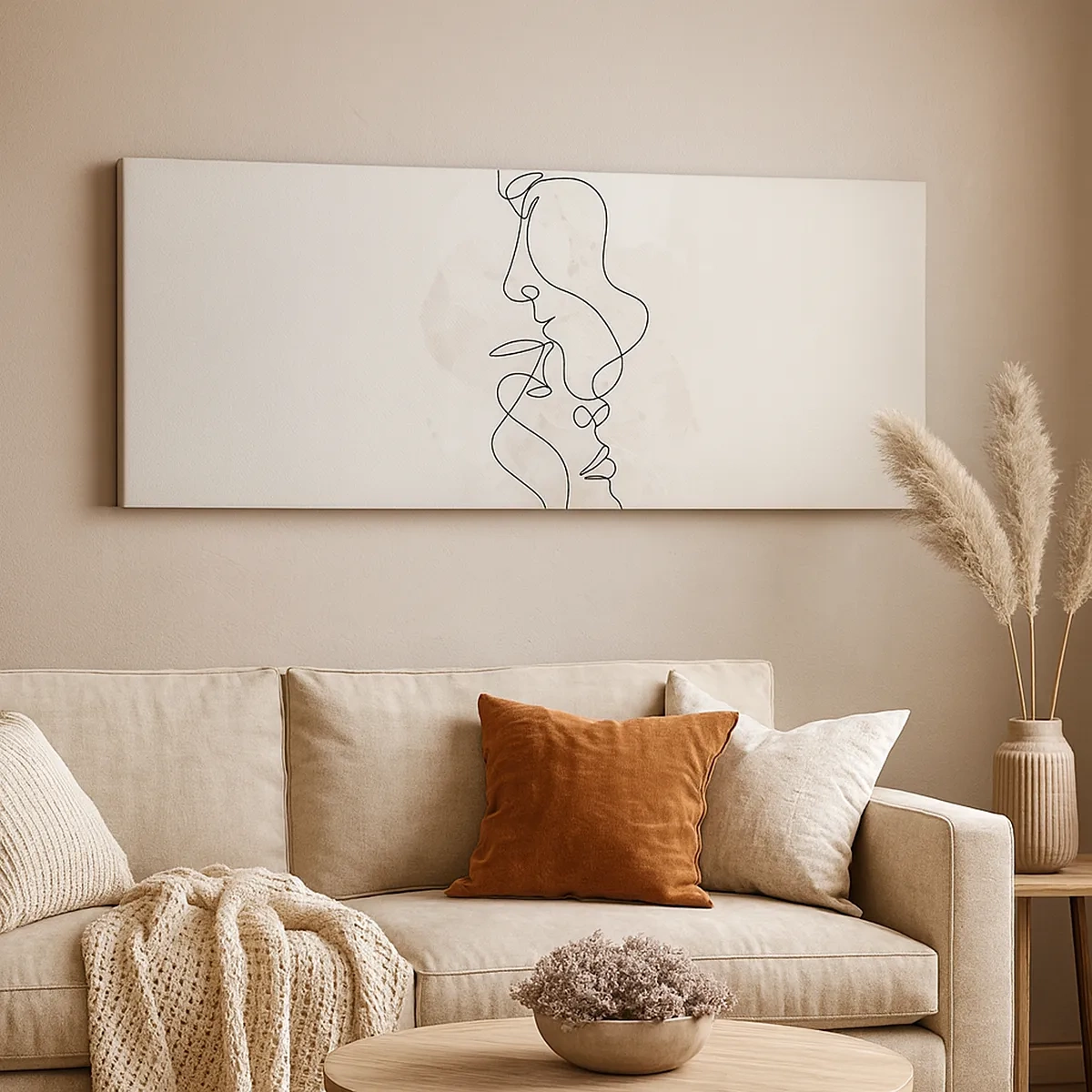 Obraz na płótnie - Splątani w uścisku - 30x30 cm