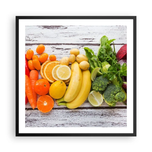 Plakat w czarnej ramie - To nie wystarczy? - 60x60 cm