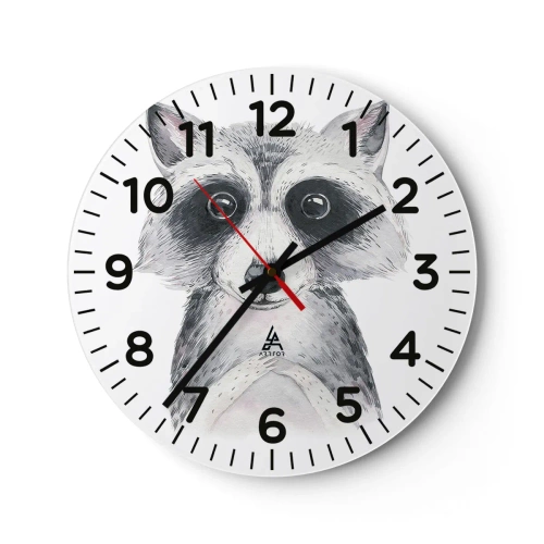 Zegar ścienny - Chwila na wzruszenie - 40x40 cm