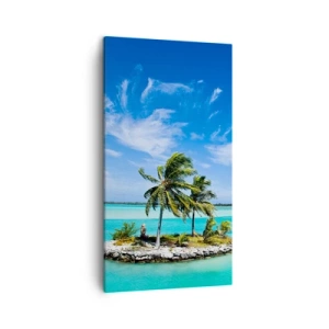 Obraz na płótnie - Raj na ziemi - 45x80 cm