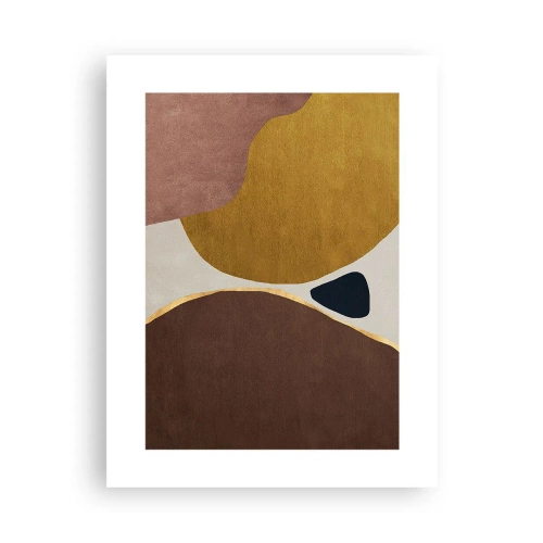 Plakat - Abstrakcja – miejsce w przestrzeni - 30x40 cm