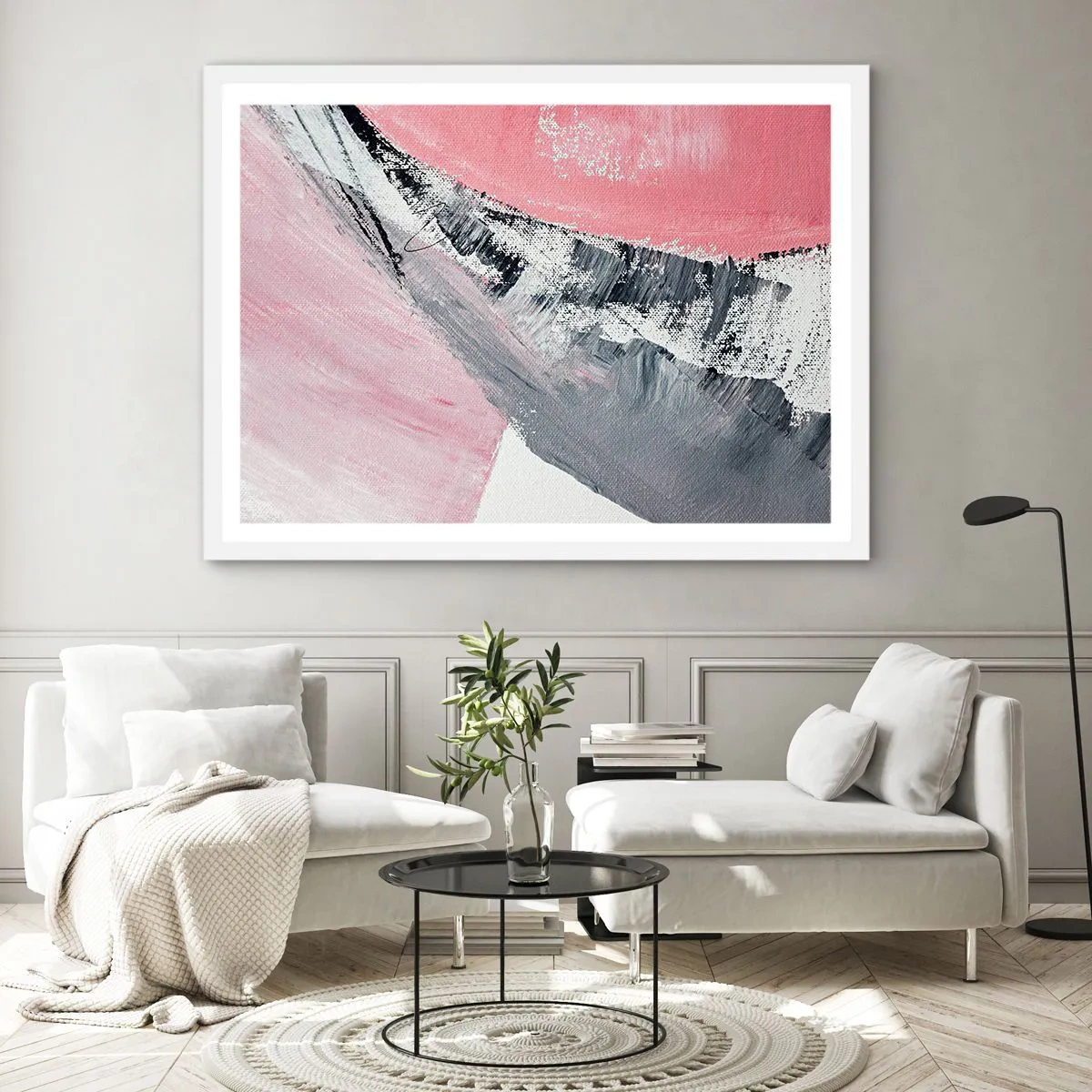 Plakat w białej ramie - Kompozycja dopasowana - 40x30 cm