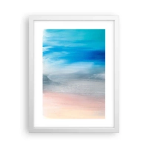 Plakat w białej ramie - Żywioły: powietrze - 30x40 cm