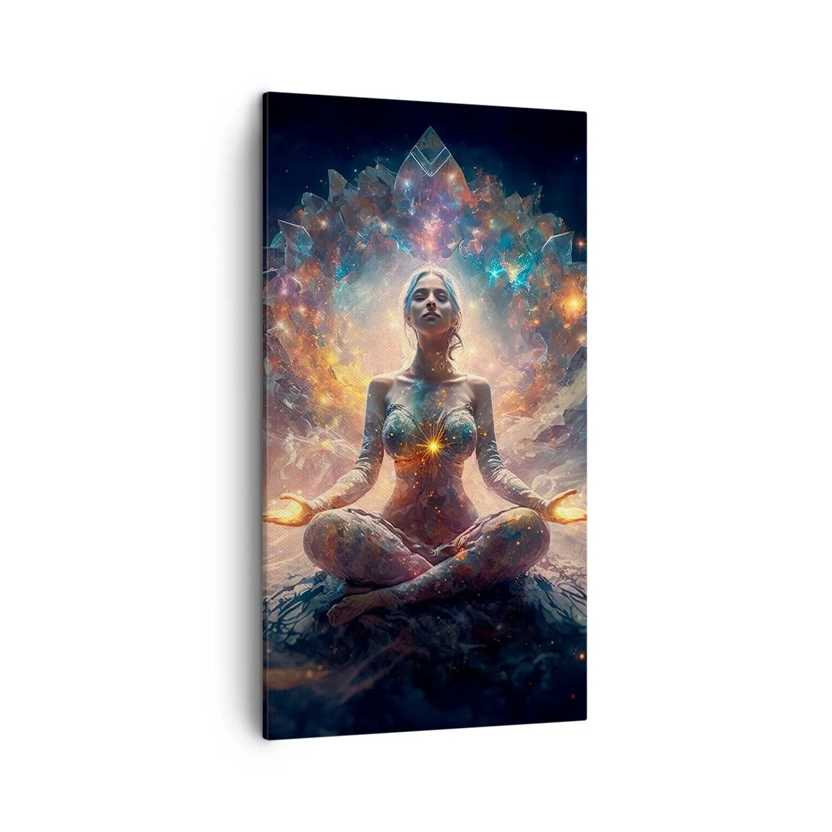 Obraz na płótnie - Przepływ dobrej energii - 45x80 cm