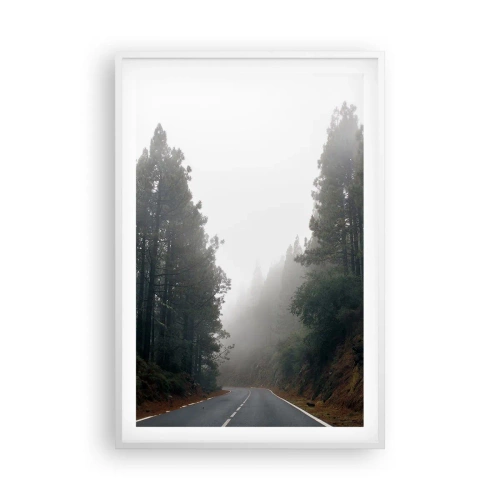 Plakat w białej ramie - Opowieść magicznego lasu - 61x91 cm