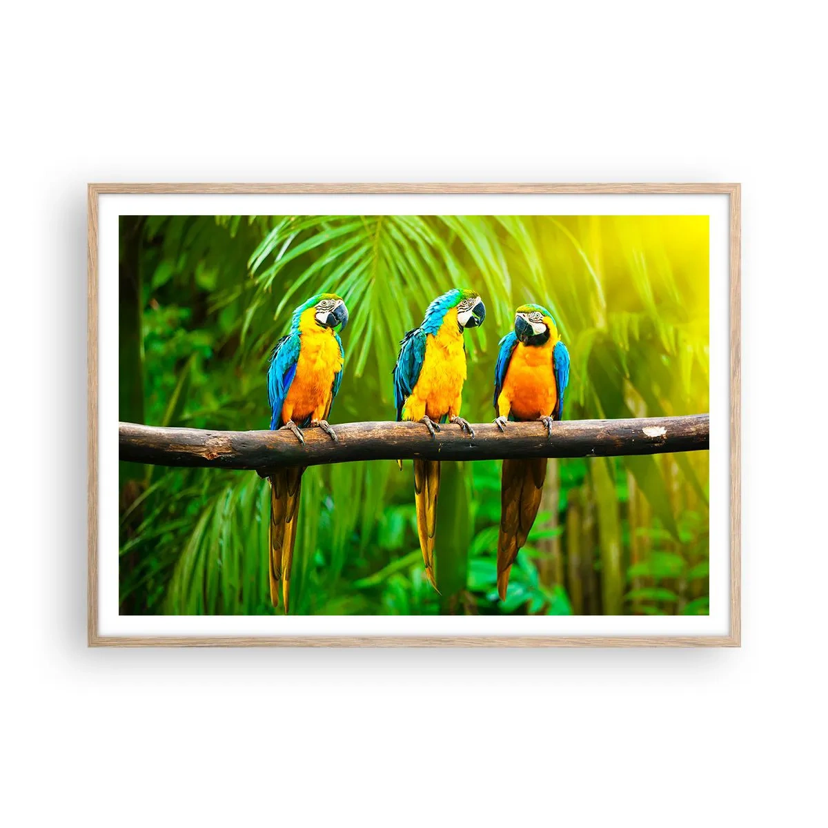 Plakat w ramie jasny dąb - A słyszałaś, że ona…? - 100x70 cm