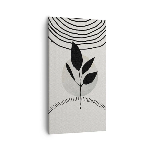 Obraz na płótnie - Kompozycja: rytuały natury - 55x100 cm