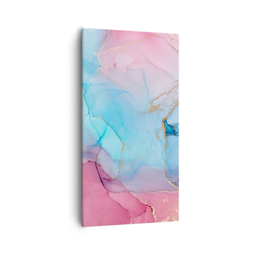 Obraz na płótnie - Spotkanie i przenikanie - 55x100 cm