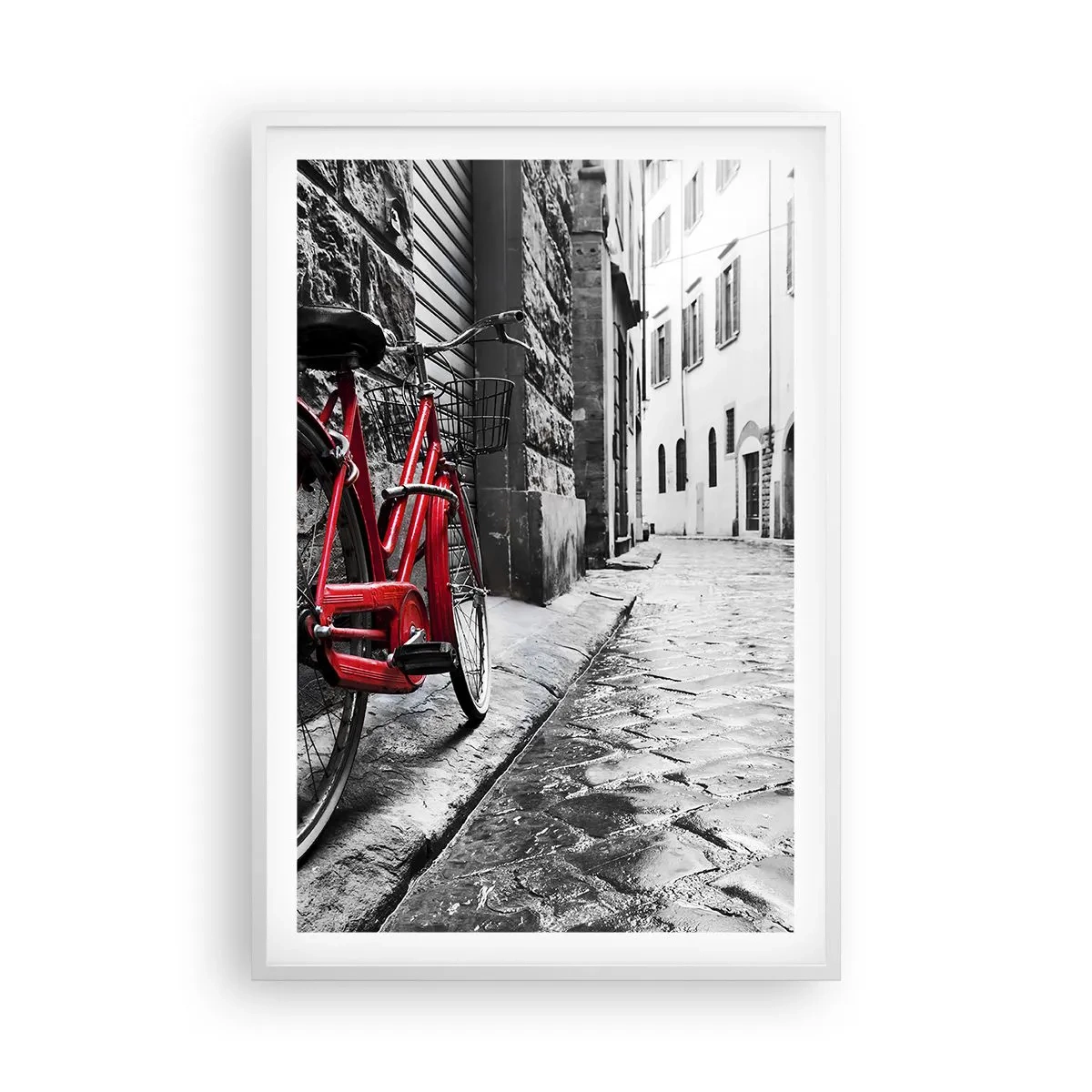 Plakat w białej ramie - Prawdziwe piękno się nie starzeje - 61x91 cm