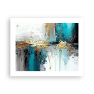 Plakat - Wszystko płynie - 50x40 cm