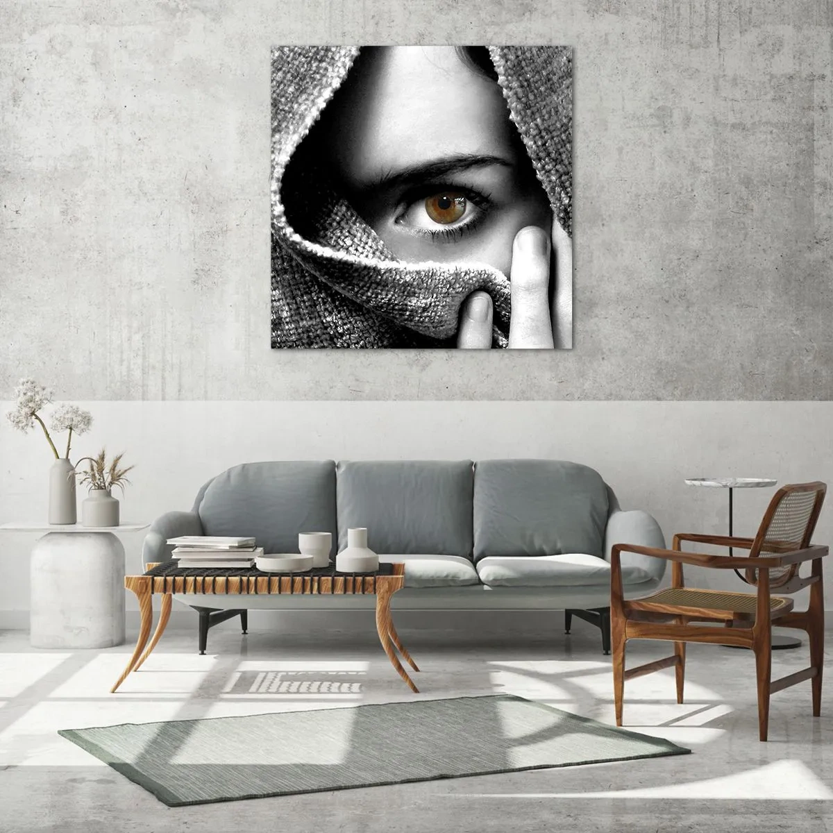 Obraz na szkle - Poznaj tajemnicę - 70x70 cm