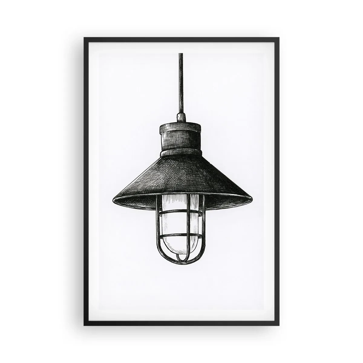 Plakat w czarnej ramie - Jak przed laty… - 61x91 cm