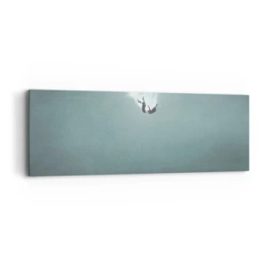 Obraz na płótnie - W objęciach oceanu - 90x30 cm