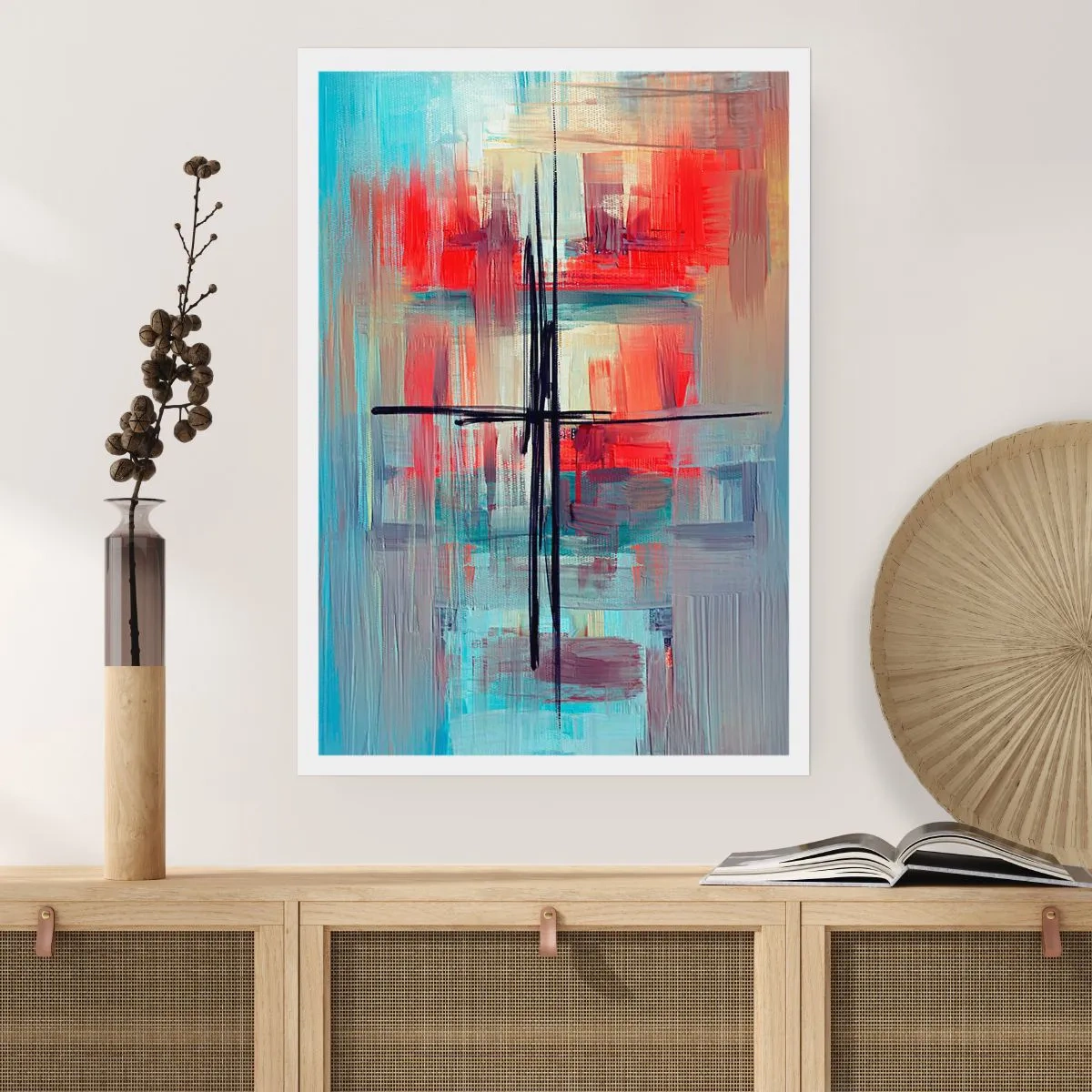 Plakat - Pejzaż w nieznanym wymiarze - 61x91 cm