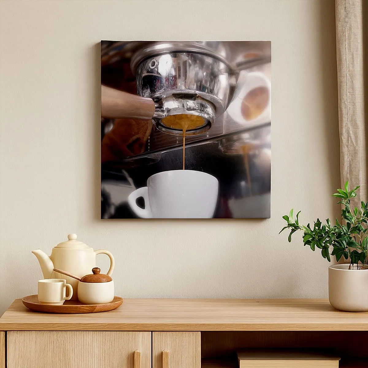 Obraz na płótnie - Dobra chwila dnia - 30x30 cm