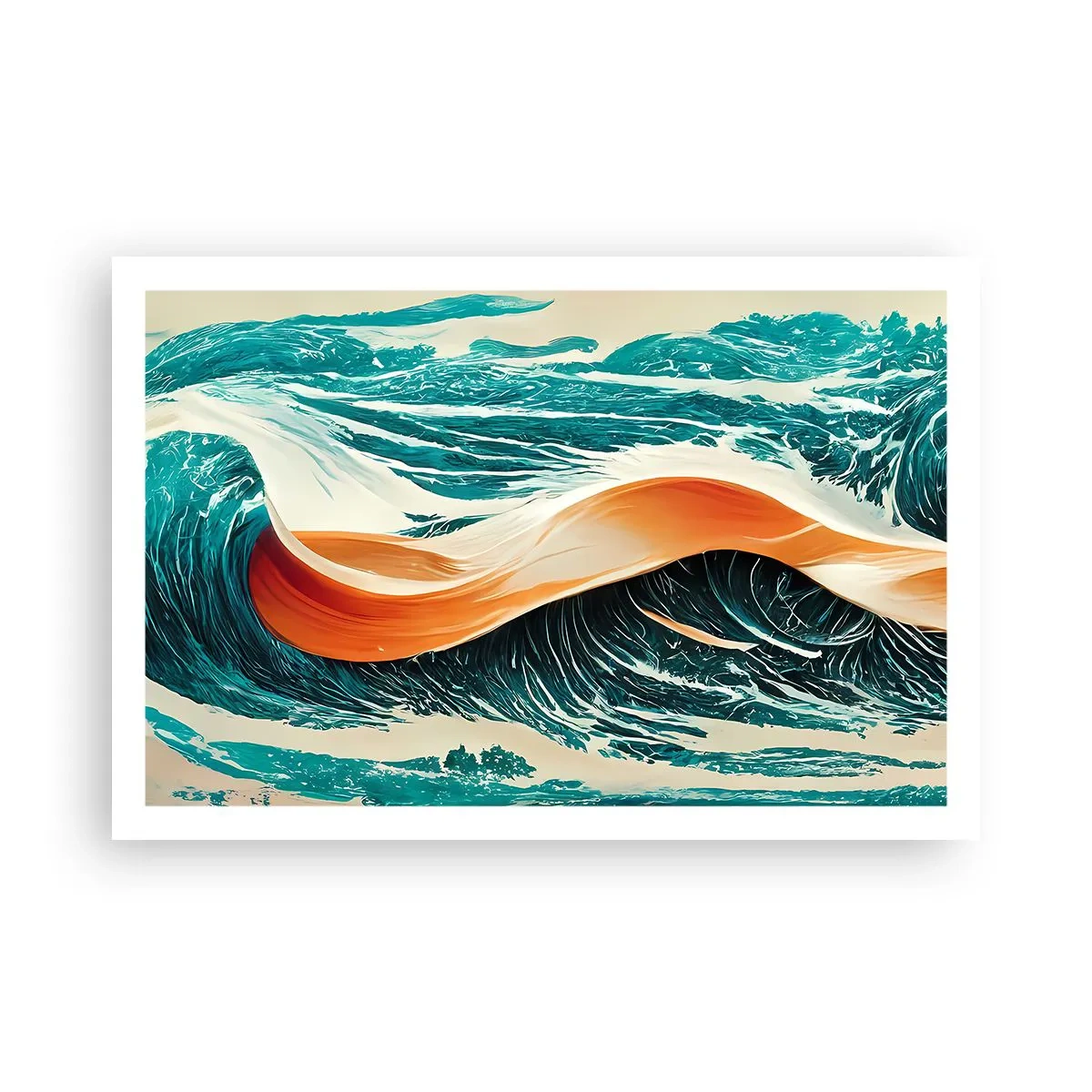Plakat - Sen surfera - 91x61 cm