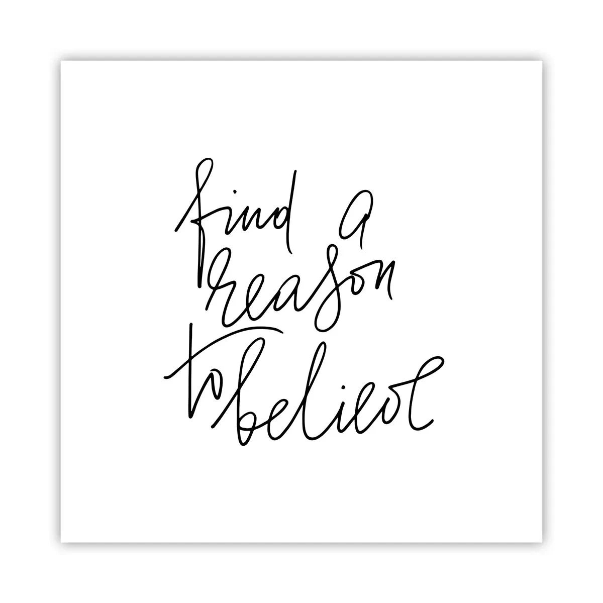 Plakat - To możliwe - 40x40 cm