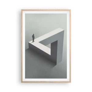 Plakat w ramie jasny dąb - A jednak możliwe - 61x91 cm