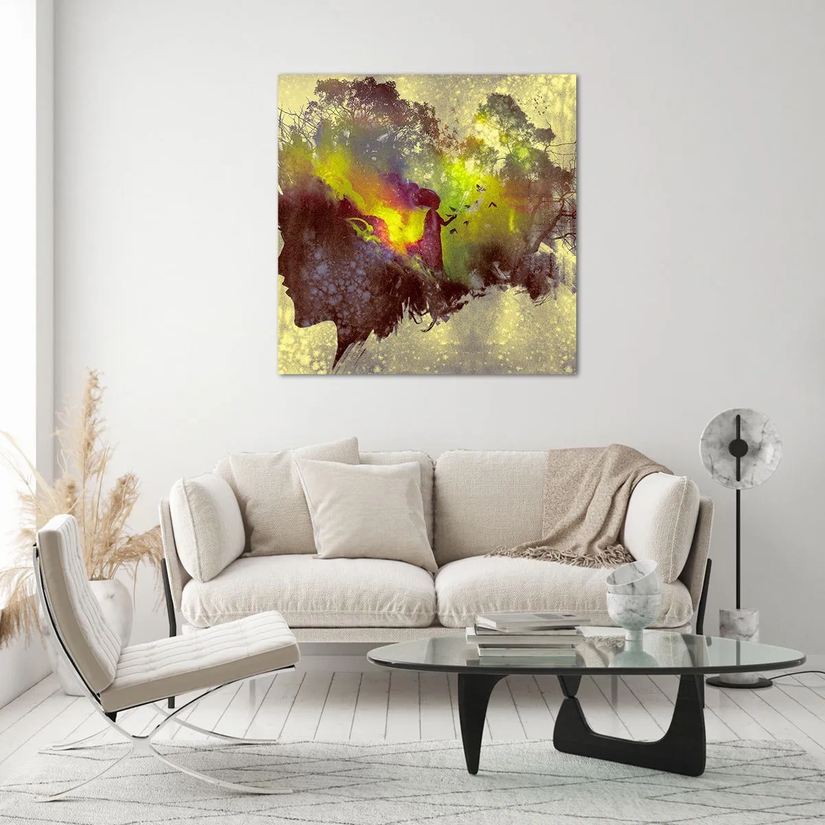 Obraz na szkle - Matka Natura - 60x60 cm