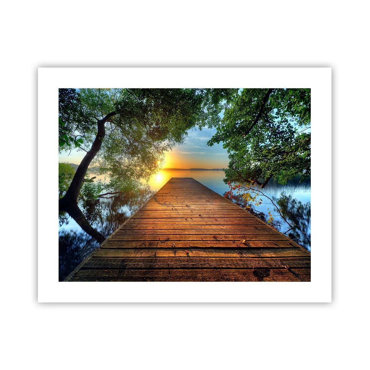 Plakat - Nie śpiesz się, usiądź - 50x40 cm