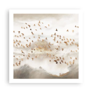 Plakat - Już czas… - 60x60 cm