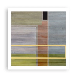 Plakat - Prosto i spokojnie - 60x60 cm