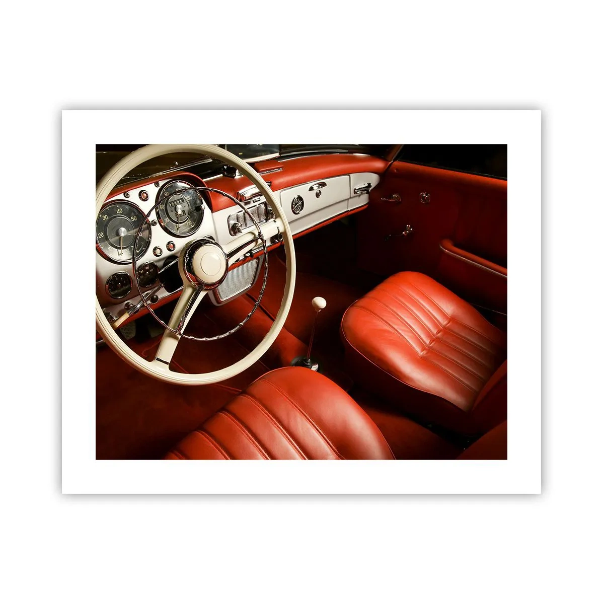 Plakat - Luksus w stylu vintage - 50x40 cm