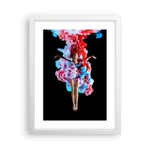 Plakat w białej ramie - W pełnym rozkwicie - 30x40 cm