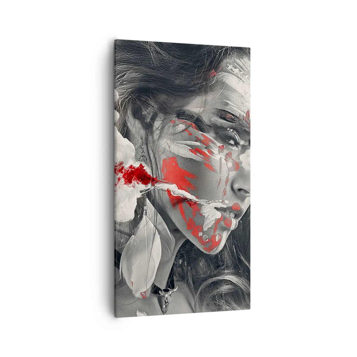 Obraz na płótnie - W oparach absurdu - 55x100 cm