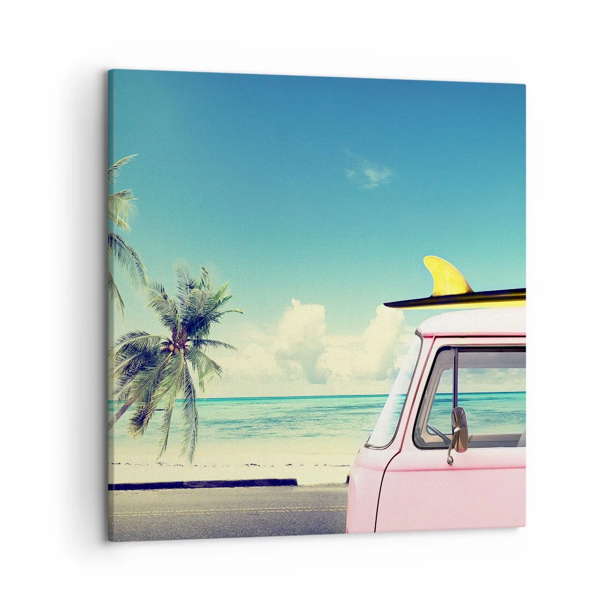 Obraz na płótnie - Wakacje czas zacząć - 50x50 cm