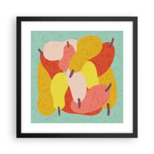 Plakat w czarnej ramie - Spróbuj letniego słońca - 40x40 cm