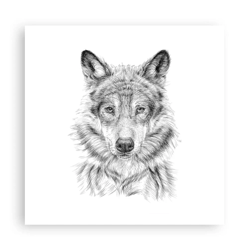 Plakat - Urodzony przywódca - 60x60 cm