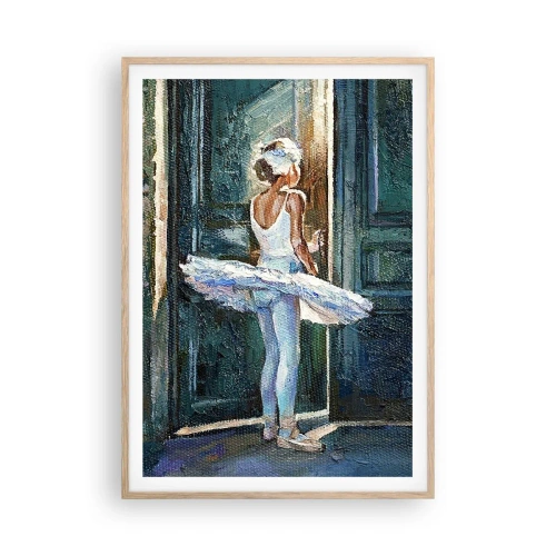 Plakat w ramie jasny dąb - Przed popisem - 70x100 cm