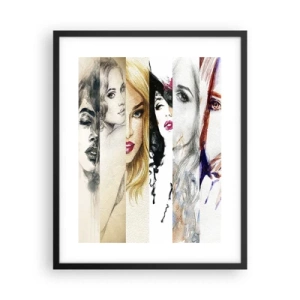 Plakat w czarnej ramie - I zawsze to TY - 40x50 cm