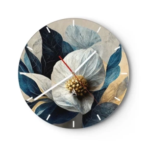 Zegar ścienny - Ma złote serce - 40x40 cm