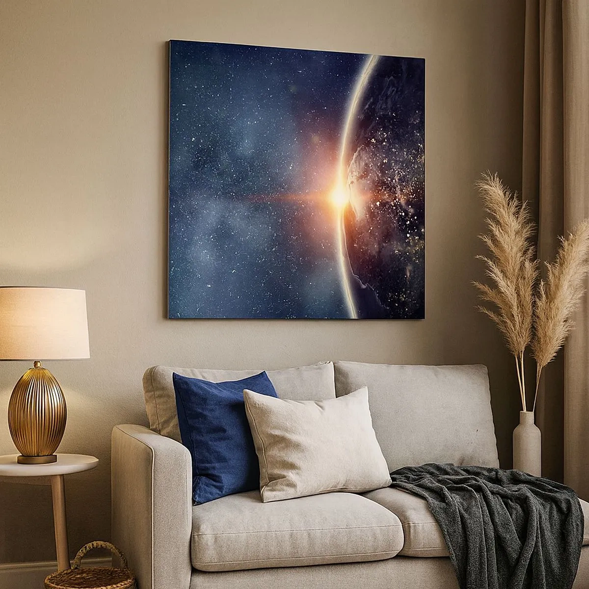 Obraz na płótnie - W nowej perspektywie - 30x30 cm